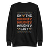 Naughty List - Christmas Unisex Premium Sweatshirt
