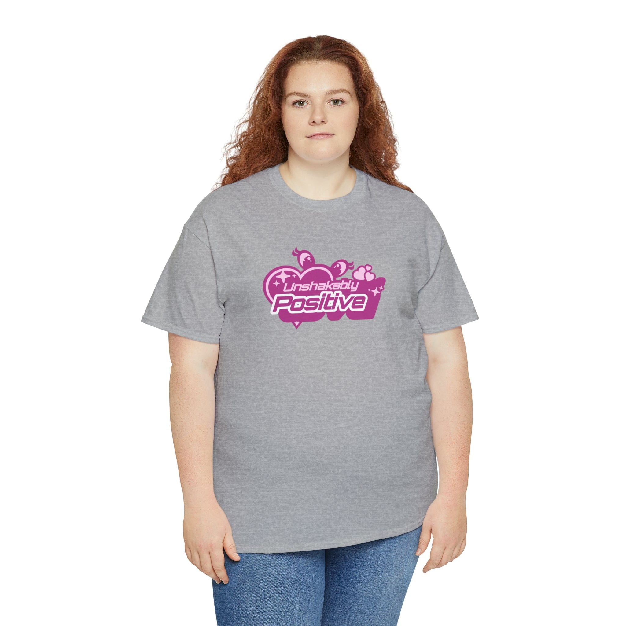 Unshakably Positive - Unisex Heavy Cotton Tee