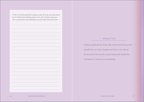 Spiritual Journal for Women: Mindfulness, Gratitude, and Meditation Prompts to Reconnect With Yourself