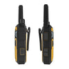 Retevis RB48 Heavy Duty Walkie Talkies, Waterproof Two Way Radio, Advanced Triple Proof, 2000 mAh, Emergency, 2 Way Radio Long Range for Job Site (4 Pack) Yellow