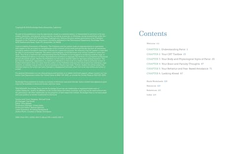 The Cognitive Behavioral Therapy Workbook for Panic Attacks