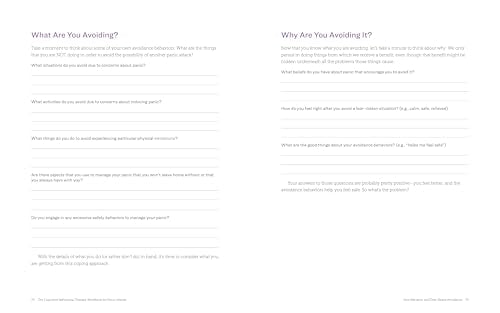The Cognitive Behavioral Therapy Workbook for Panic Attacks
