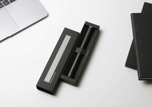 novium Carrying Case, compatible for all Hoverpen, Matte Black Finish, Made of Aluminum, Sleek, Durable Pen Protection, Portable & Lightweight, Ideal for Travel & Daily Use