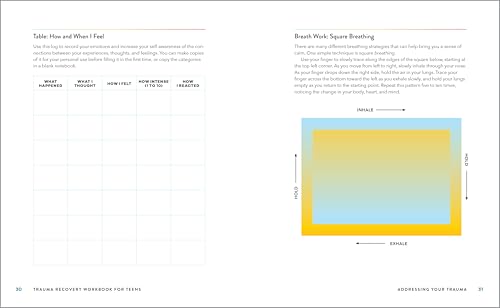 Trauma Recovery Workbook for Teens: Exercises to Process Emotions, Manage Symptoms and Promote Healing