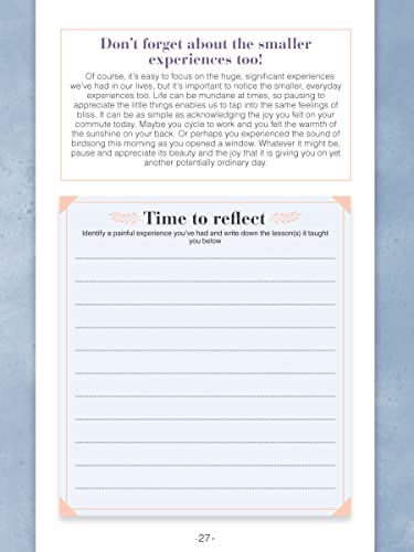 Reflections on Gratitude Journal: Record and Appreciate Your Present and Grow into a Brighter Future Day by Day (Quiet Fox Designs) Reflect with Inspiring Prompts, Journal Pages, Tips, and Activities