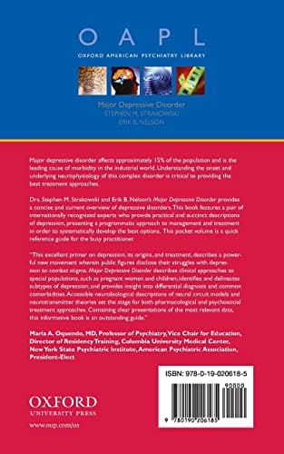 Major Depressive Disorder (Oxford American Psychiatry Library)