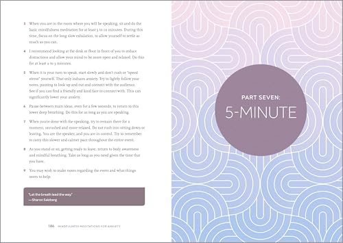 Mindfulness Meditations for Anxiety: 100 Simple Practices to Find Peace Right Now