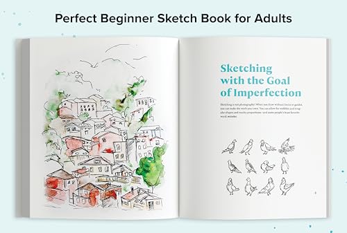 Mindful Sketching: A Drawing Book for Adults