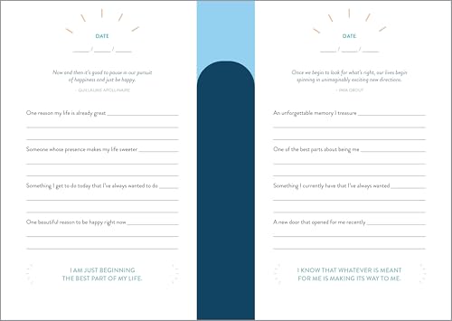 The 5-Minute Gratitude Journal: Give Thanks, Practice Positivity, Find Joy