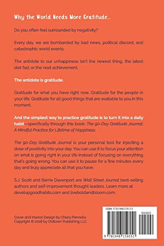 The 90-Day Gratitude Journal: A Mindful Practice for Lifetime of Happiness