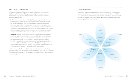 Trauma Recovery Workbook for Teens: Exercises to Process Emotions, Manage Symptoms and Promote Healing