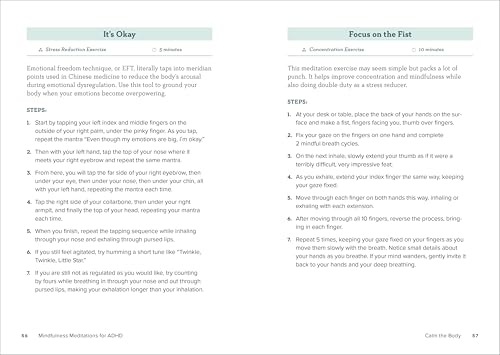 Mindfulness Meditations for ADHD: Improve Focus, Strengthen Self-Awareness, and Live More Fully