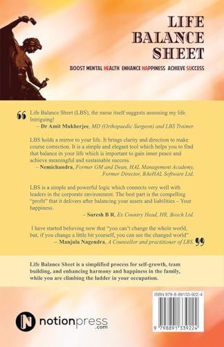 Life Balance Sheet: Boost Mental Health Enhances Happiness Achieve Success
