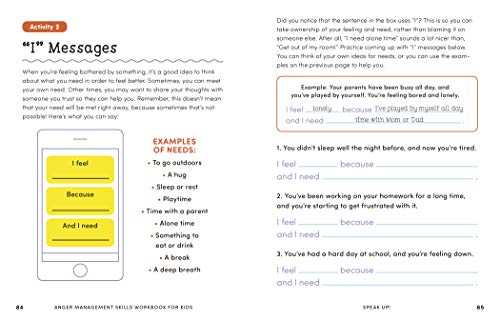 Anger Management Skills Workbook for Kids: 40 Awesome Activities to Help Children Calm Down, Cope, and Regain Control