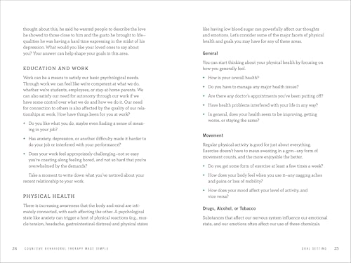 Cognitive Behavioral Therapy Made Simple: 10 Strategies for Managing Anxiety, Depression, Anger, Panic, and Worry (Retrain Your Brain with CBT)