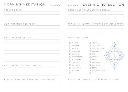 Gratitude: A Day and Night Reflection Journal (90 Days) (Inner World)