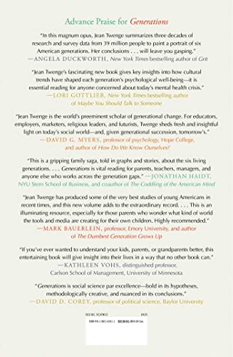 Generations: The Real Differences Between Gen Z, Millennials, Gen X, Boomers, and Silents―and What They Mean for America's Future