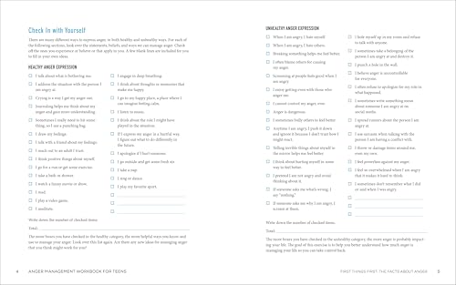 Anger Management Workbook for Teens: Exercises and Tools to Overcome Your Anger and Manage Your Emotions (Health and Wellness Workbooks for Teens)