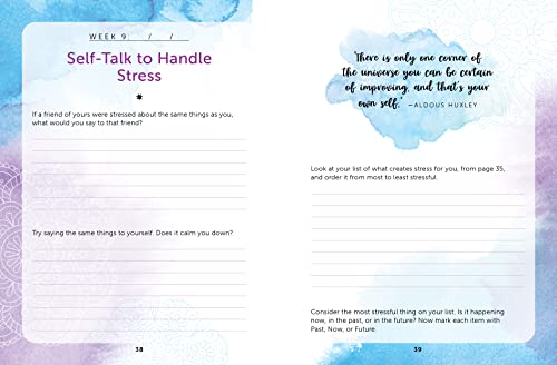 52 Weeks to Better Mental Health: A Guided Workbook for Self-Exploration and Growth (Volume 5) (Guided Workbooks, 4)