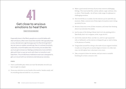 Mindfulness Meditations for Anxiety: 100 Simple Practices to Find Peace Right Now