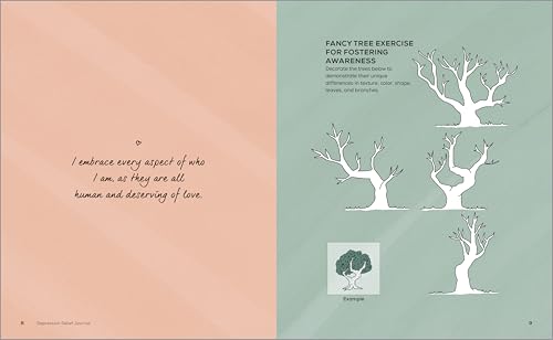 Depression Relief Journal: Creative Prompts & Mindfulness Practices to Release Negative Emotions
