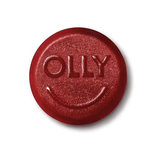 OLLY Goodbye Stress Gummy, GABA, L-Theanine, Lemon Balm, Stress Relief Supplement, Berry - 42 Count