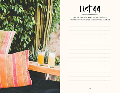 52 Lists for Happiness Floral Pattern: Weekly Journaling Inspiration for Positivity, Balance, and Joy (A Guided Self-Care Journal with Prompts, Photos, and Illustrations)