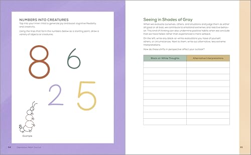 Depression Relief Journal: Creative Prompts & Mindfulness Practices to Release Negative Emotions