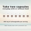 LifeSeasons Essentials Ashwagandha - Stress & Sleep Support Supplement - Calm & Focused Mind - Improves Athletic Performance & Brain Function - 900mg per 2 Capsules - 60 Capsules