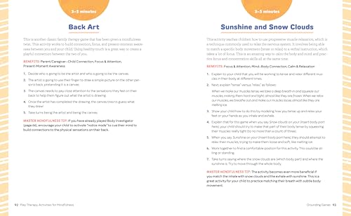 Play Therapy Activities for Mindfulness: 80 Play-Based Exercises to Improve Emotional Regulation and Strengthen the Parent-Child Connection