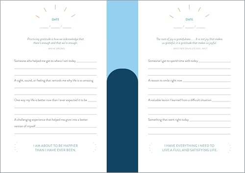 The 5-Minute Gratitude Journal: Give Thanks, Practice Positivity, Find Joy