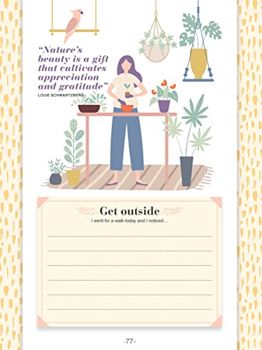 Reflections on Gratitude Journal: Record and Appreciate Your Present and Grow into a Brighter Future Day by Day (Quiet Fox Designs) Reflect with Inspiring Prompts, Journal Pages, Tips, and Activities