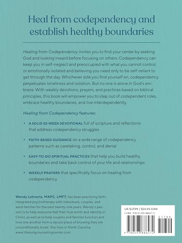 Healing from Codependency: A Devotional with Prayers and Practices for Healthy Boundaries