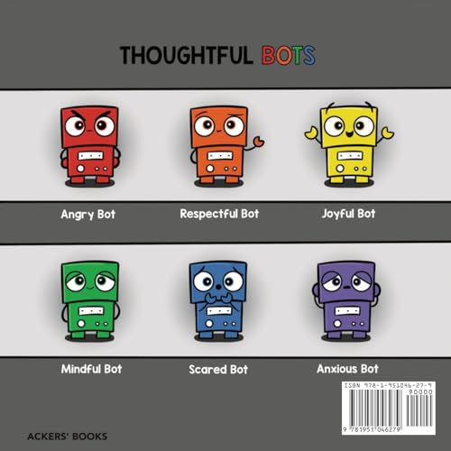My Scared Robot: A Children's Social Emotional Book About Managing Feelings of Fear and Worry (Thoughtful Bots)