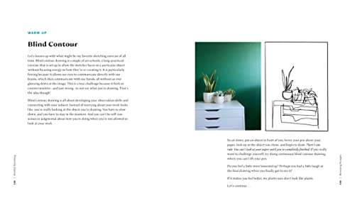Mindful Sketching: A Drawing Book for Adults