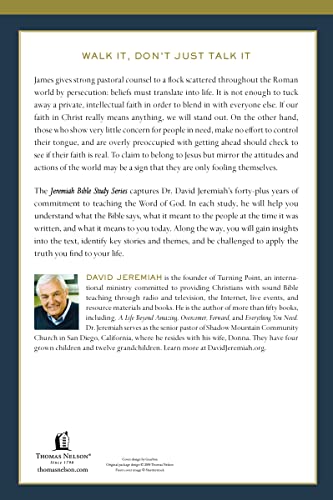 James: The Relationship Between Faith and Works (Jeremiah Bible Study Series)