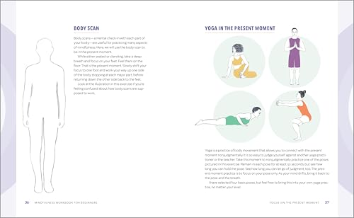 Mindfulness Workbook for Beginners: Exercises and Meditations to Relieve Stress, Find Joy, and Cultivate Gratitude