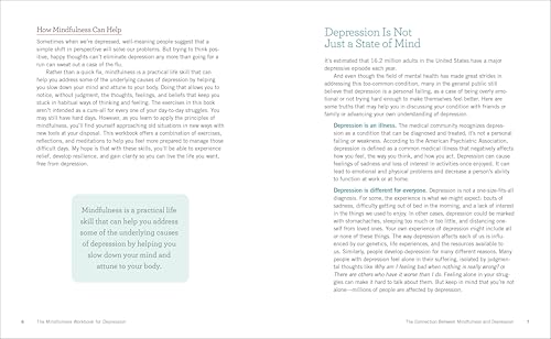 The Mindfulness Workbook for Depression: Effective Mindfulness Strategies to Cultivate Positivity from the Inside Out