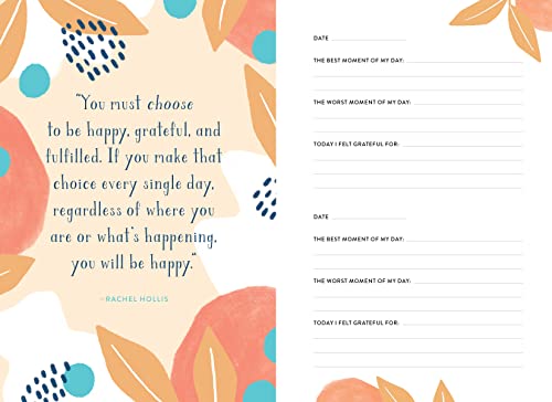 Best Worst Grateful: A Daily 5 Minute Mindfulness Journal to Cultivate Gratitude and Live a Peaceful, Positive, and Happier Life