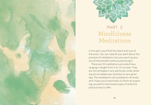 Mindfulness Meditation for Beginners: 50 Meditations to Practice Awareness, Acceptance, and Peace