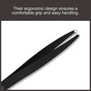 Deborah Lippmann Tweezers, Slant Pointed | Precise for Plucking Eyebrows, Splinters, Hair Removal, Shape | Easy To Use, Professional Stainless Steel