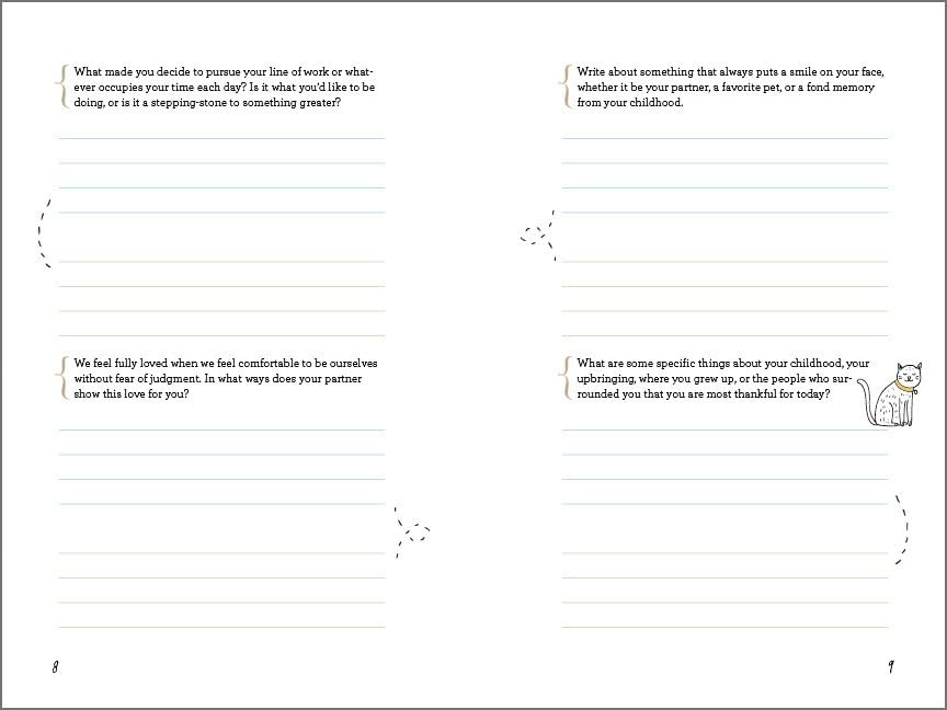 Grateful in Love: A Daily Gratitude Journal for Couples