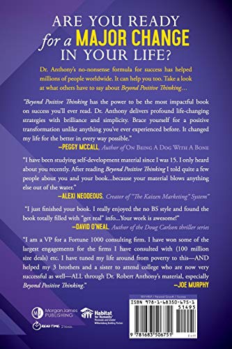 Beyond Positive Thinking 30th Anniversary Edition: A No Nonsense Formula for Getting What You Want
