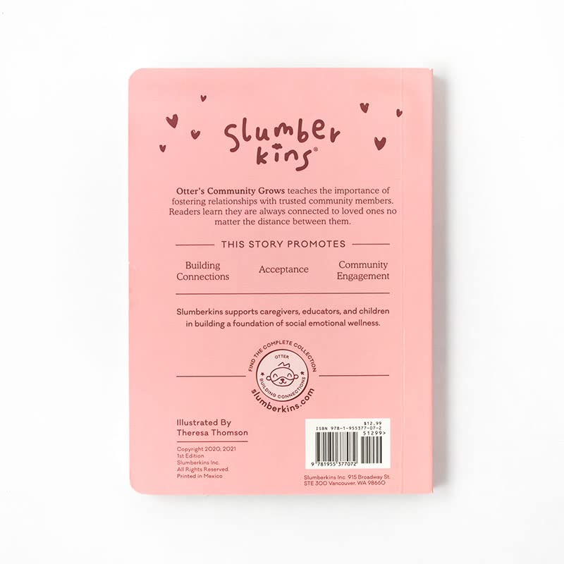 Slumberkins Otter's Community Grows: A Lesson In Building Connections | Supports Building Connections, Acceptance & Community Engagement | Social Emotional Tools for Ages 0+