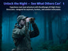 RuralRanger 5K Night Vision Goggles for Adults | 5K Video & 60MP Photos | 10X Zoom | Lightweight 300g | 850nm IR | 300M Range | 3'' HD Screen | for Camping & Security, Camouflage