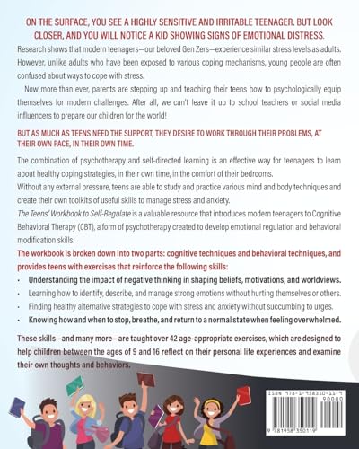 The Teens' Workbook to Self Regulate: Empowering Teenagers to Handle Emotions with Success through Coping Strategies and CBT Exercises (Successful Parenting)