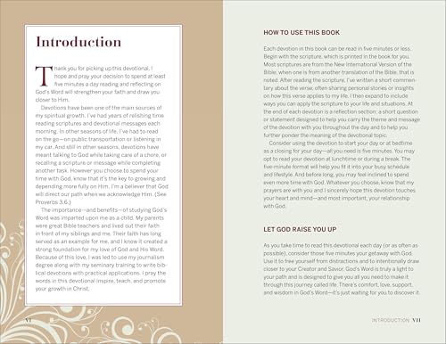 5-Minute Devotional Book for Women: Prayers and Reflections to Strengthen Your Faith