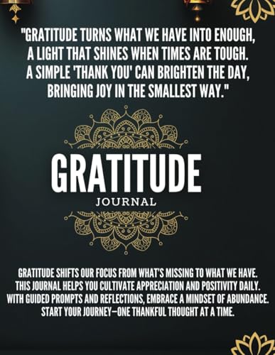 Gratitude Journal : Daily Practices for Writing Things you are thankful for: 200 Pages