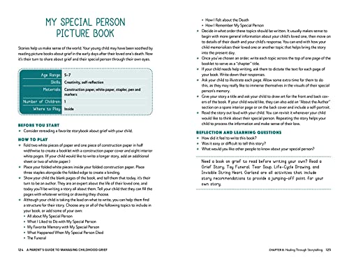 A Parent's Guide to Managing Childhood Grief: 100 Activities for Coping, Comforting, & Overcoming Sadness, Fear, & Loss