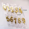 Happy Birthday Candles For Cake, Tyotrbs 36 Pcs Birthday Candles, Happy Birthday Cake Toppers Decorations DIY Cake Decor for Men Women Wedding Anniversary